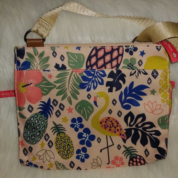 Lily Bloom "Tropical Pineapple" Crossbody Bag - Picture 4 of 8